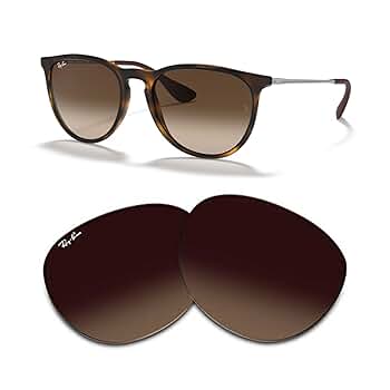 Amazon.com: Ray-Ban Original RB4171 ERIKA 865/13 54M Brown